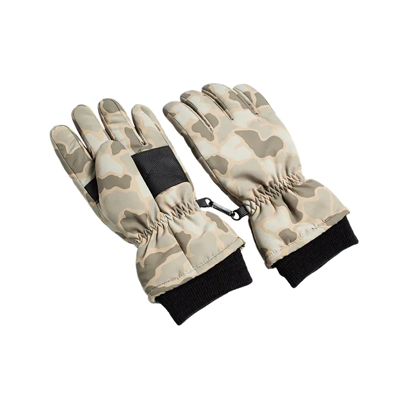 Lasten Camo hiihtohanskat
